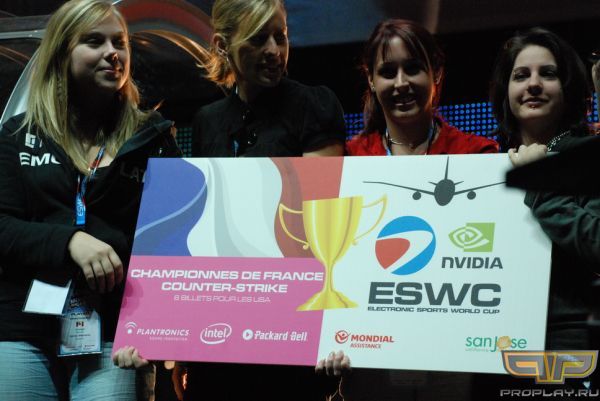 Чек победителям ESWC France CSW Чек победителям ESWC France CSW