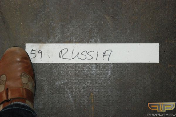 Россия выходит под номером 59 Россия выходит под номером 59